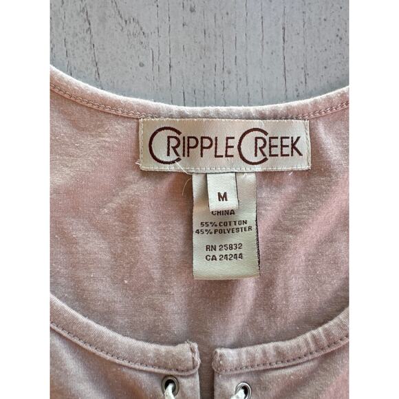 Vintage Cripple Creek Clothing Tank Western Country Cuntry - Picture 4 of 5